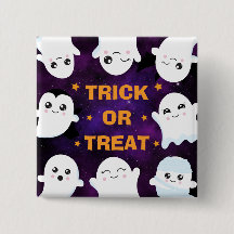 Lieve Halloween-geesten trick-or-treaten