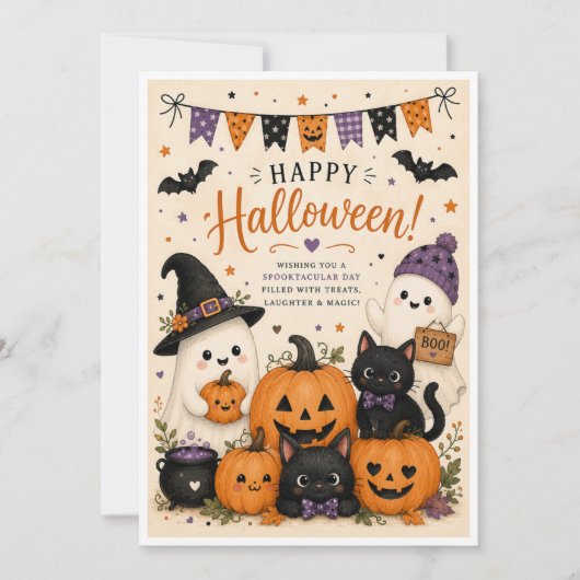 Lieve Halloween kaart (Voorkant)