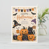 Lieve Halloween kaart (Staand voorkant)