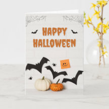 Lieve Halloween Kaarten Geesten, Pompoenen