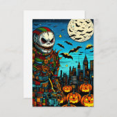 Lieve Halloween met jou Bedankkaart (Voorkant / Achterkant)