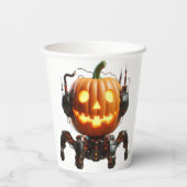 Lieve Halloween met jou Papieren Bekers (Achterkant)