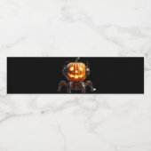 Lieve Halloween met jou Waterfles Etiket (Enkel label)