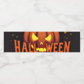 Lieve Halloween met jou Waterfles Etiket (Enkel label)