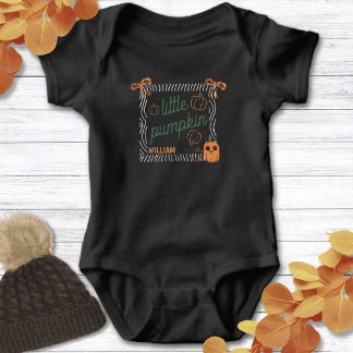 Lieve Halloween Pompoen Zwangerschapsaankondiging Romper