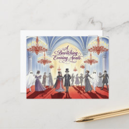 Lieve Halloween-prentbriefkaart Briefkaart