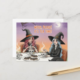 Lieve Halloween-prentbriefkaart Briefkaart