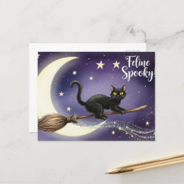 Lieve Halloween-prentbriefkaart Briefkaart