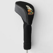 Lieve Halloween Schildpad Geest met Snoep (2) Golfheadcover (Schuin)