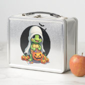 Lieve Halloween Schildpad Geest met Snoep (7) (In situ)