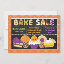Lieve Halloween school bakverkoop