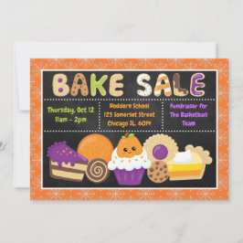 Lieve Halloween school bakverkoop Kaart