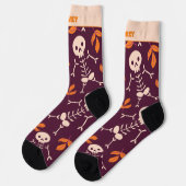 Lieve Halloween-skelet Sokken (Links)