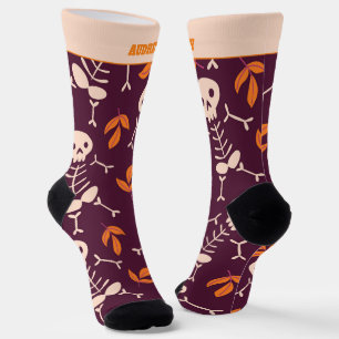 Lieve Halloween-skelet Sokken