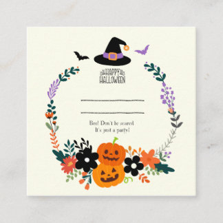 Lieve Halloween uitnodiging