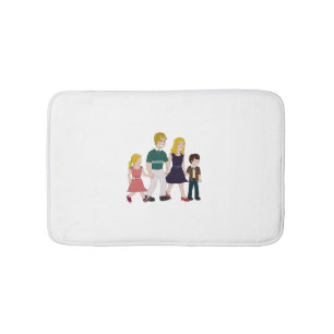 Lieve Happy Family Badmat