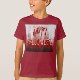 Lieve Happy Halloween Bloed Geproduceerd Kinder T- T-shirt