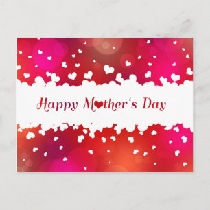 Lieve Happy Moederdag Hearts Briefkaart