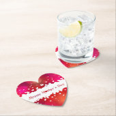 Lieve Happy Moederdag Hearts Kartonnen Onderzetters (Insitu)