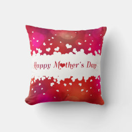 Lieve Happy Moederdag Hearts Kussen