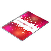 Lieve Happy Moederdag Hearts Notitieboek (Linkerzijde)