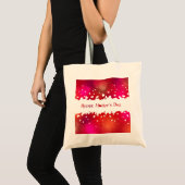 Lieve Happy Moederdag Hearts Tote Bag (Voorkant (product))