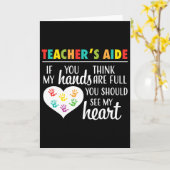 Lieve hart tee voor vrouwen ter waardering van ond kaart (Gele Bloem)