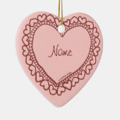 Lieve Hartjes ornament (Rechts)