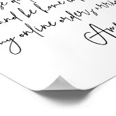 Lieve Heer, laat mijn man niet thuis zijn... Poster (Hoek)