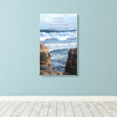 Lieve Heer, wees goed voor mij Ocean Canvas (Insitu (Houten vloer))