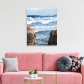 Lieve Heer, wees goed voor mij Ocean Canvas Afdruk (Insitu (Woonkamer))
