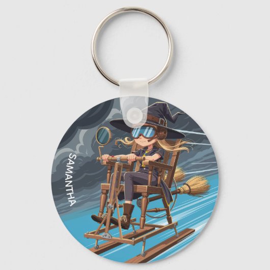 Lieve Heks Aviator Sleutelhanger (Voorkant)