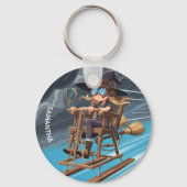 Lieve Heks Aviator Sleutelhanger (Achterkant)
