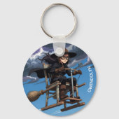 Lieve Heks Aviator Sleutelhanger (Achterkant)