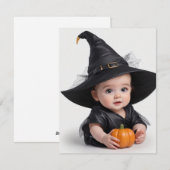 Lieve Heks Babys Feestdagenkaart (Voorkant / Achterkant)