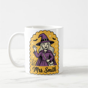 Lieve Heks Lerares Mevr Smith Vintage Halloween De Koffiemok