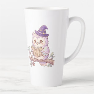 Lieve Heksenuil Leest Toverboek Halloween Illustra Latte Mok