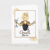 Lieve help... elke dag een ouderdomskaartje voor h kaart (Voorkant)