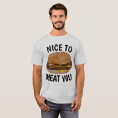 Lieve help, grappige Cheeseburger T-shirts (Voorkant volledig)