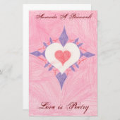 Lieve hemel briefpapier (Voorkant / Achterkant)