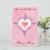 Lieve hemel briefpapier (Staand voorkant)