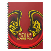 Lieve hemel houdt van je prachtige wonderbaarlijke notitieboek (Voorkant)