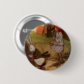 Lieve hemel, ik ben laat. ronde button 5,7 cm (Voorkant /achterkant)