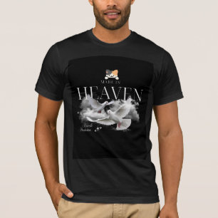 lieve hemel & kat ontwerp T-shirt