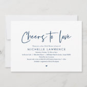 Lieve hemel, modern Casual Vrijgezellenfeest Invit Kaart (Voorkant)