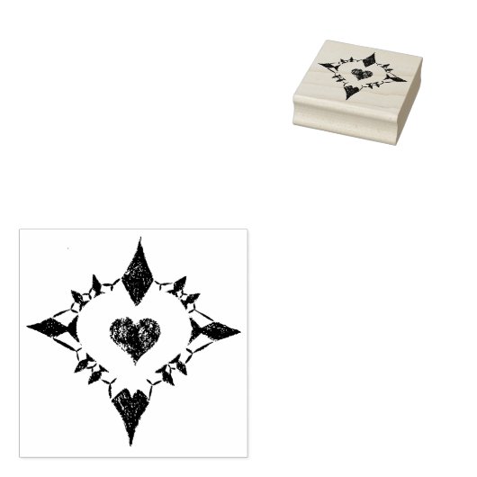 Lieve hemel rubberstempel (Gestempeld)