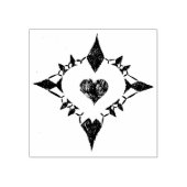 Lieve hemel rubberstempel (Afrduk)