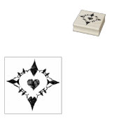 Lieve hemel rubberstempel (Gestempeld)