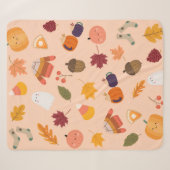 Lieve herfst sherpa deken (Voorkant (horizontaal))