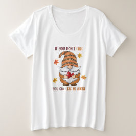 Lieve Herfst Zoete Herfst/Kabouter Grote Maat T-shirt